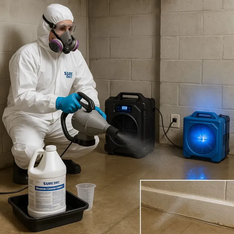 Sanitization and Odor Removal process in Mont Belvieu, TX