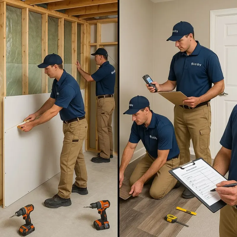 Repairs and Reconstruction process in Mont Belvieu, TX